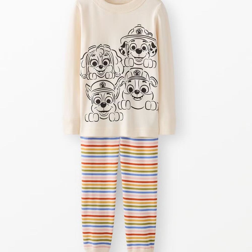 Hanna Andersson NWT Size 12-18M Paw Patrol LS Pajamas